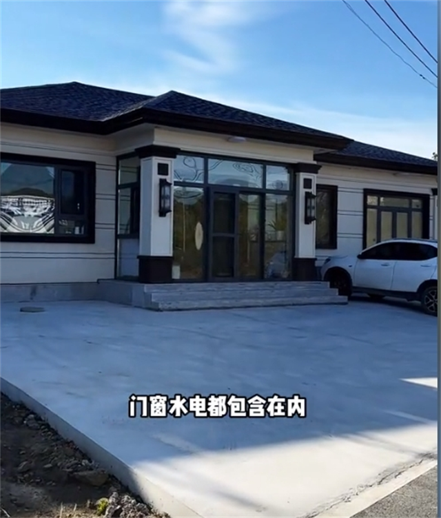 農(nóng)村輕鋼別墅實景